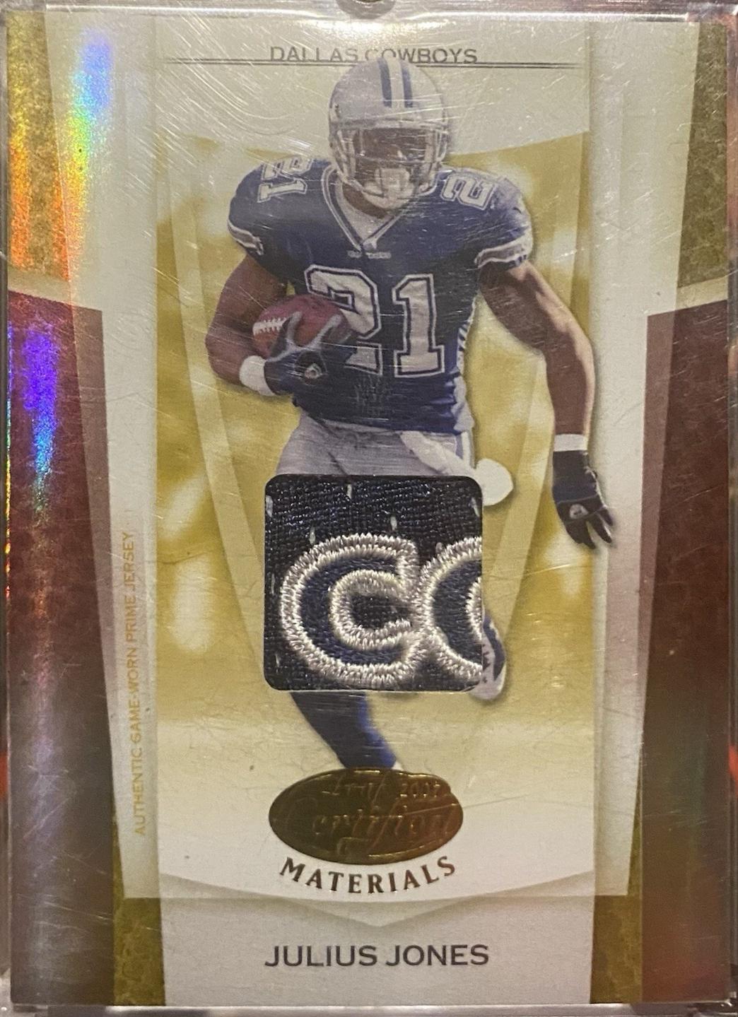 Julius Jones [Mirror Gold] #2