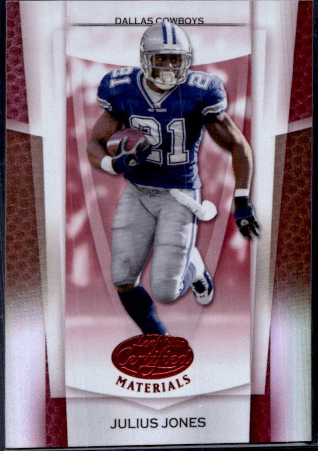 Julius Jones [Mirror Red] #2
