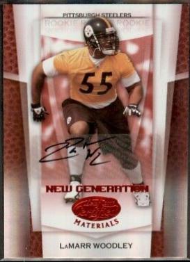 LaMarr Woodley [Mirror Red Autograph] #168