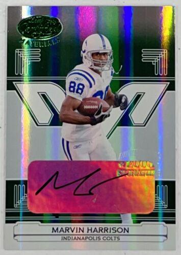 Marvin Harrison [Mirror Emerald Autograph] #120