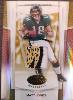 Matt Jones [Mirror Gold] #125