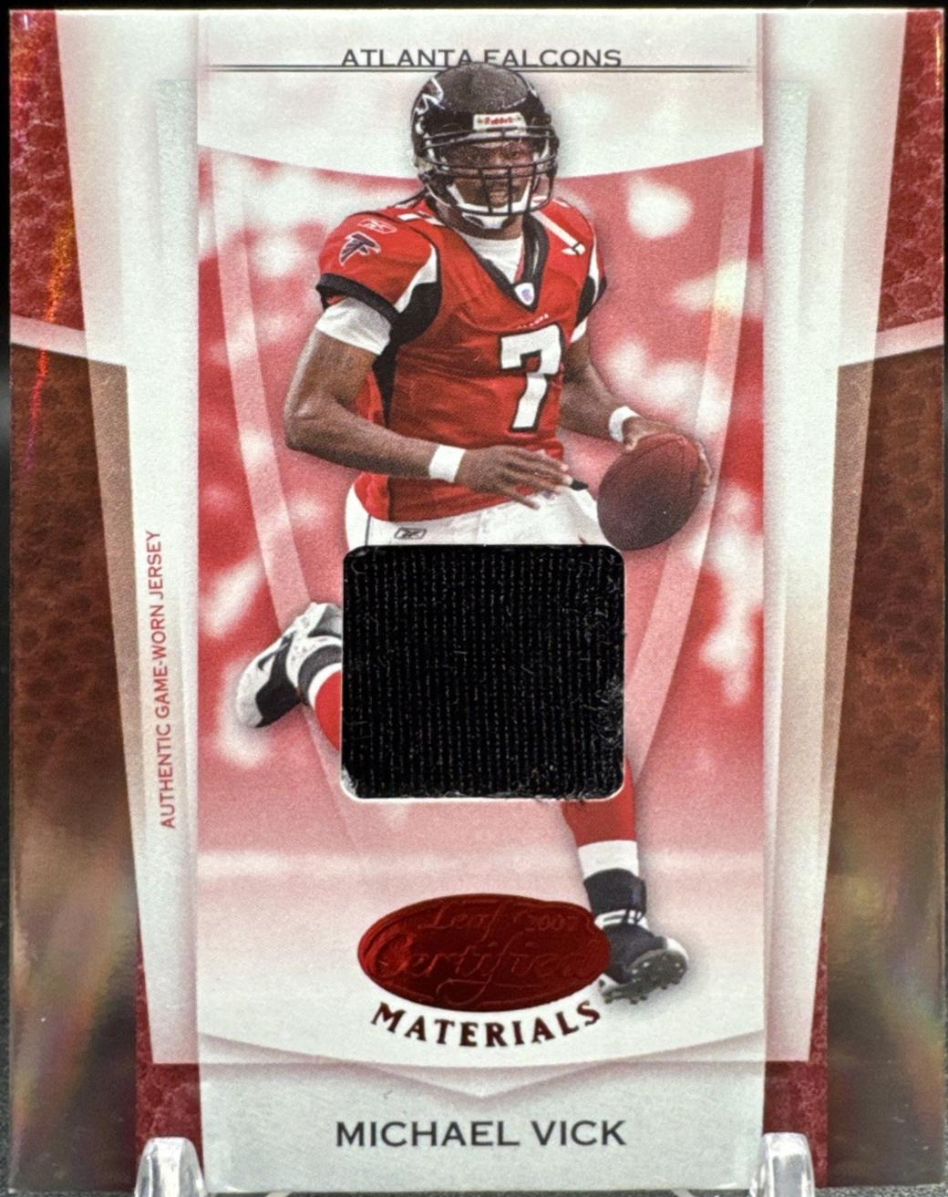 Michael Vick [Mirror Red Material] #37