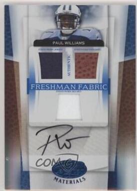Paul Williams [Mirror Blue Material Autograph] #217