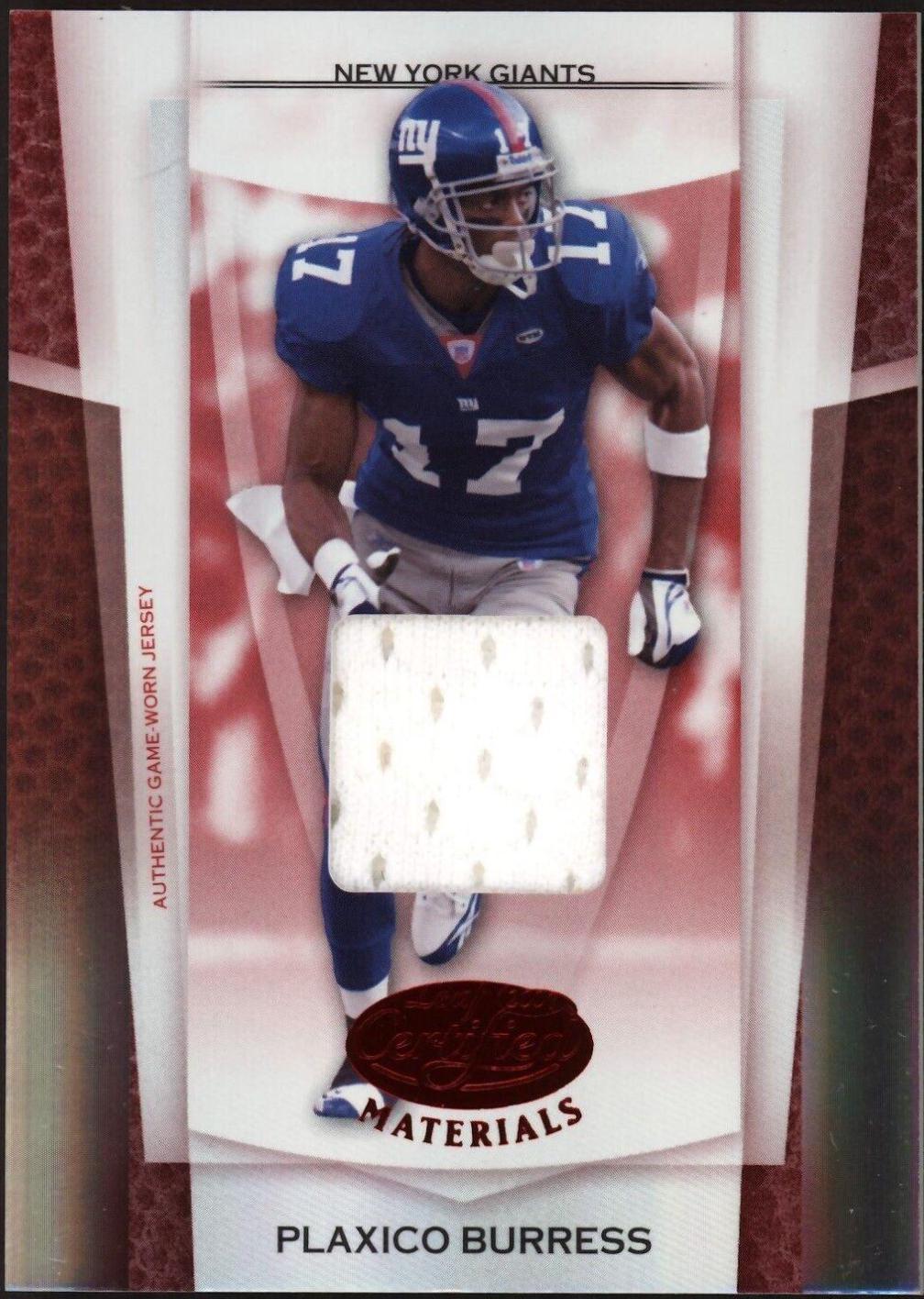 Plaxico Burress [Mirror Red Material] #8
