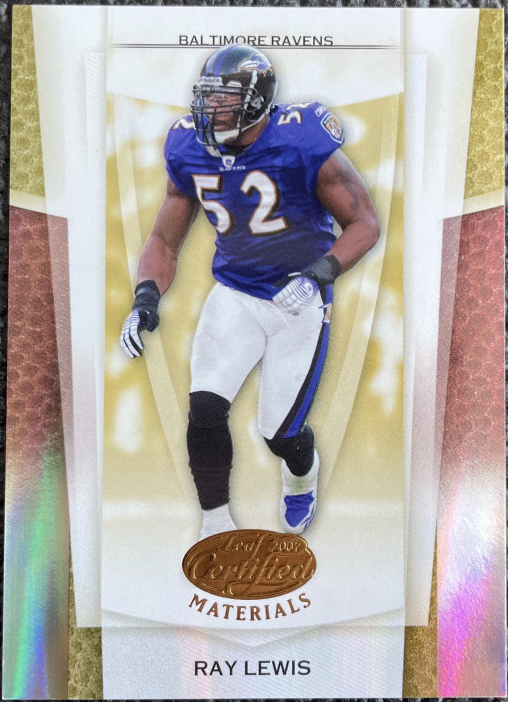 Ray Lewis [Mirror Gold] #99