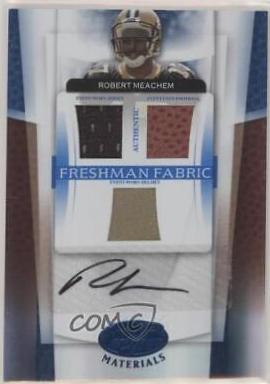 Robert Meachem [Mirror Blue Material Autograph] #231