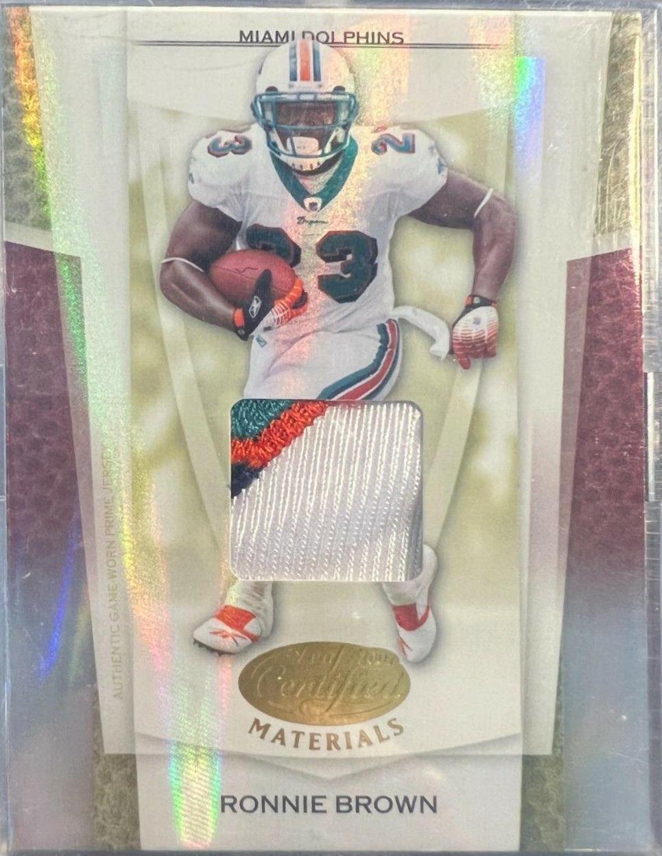 Ronnie Brown [Mirror Gold] #79