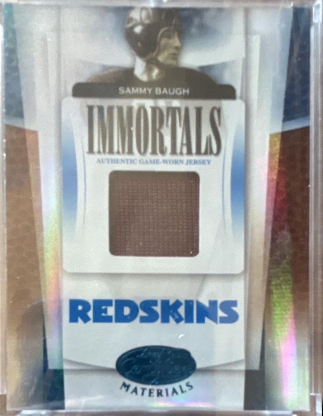 Sammy Baugh [Mirror Blue Material] #251