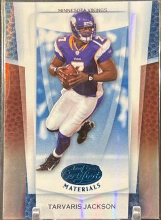 Tarvaris Jackson [Mirror Blue] #34
