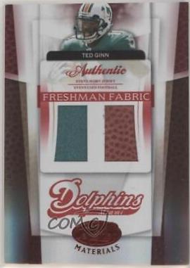 Ted Ginn Jr. [Mirror Red Material] #216
