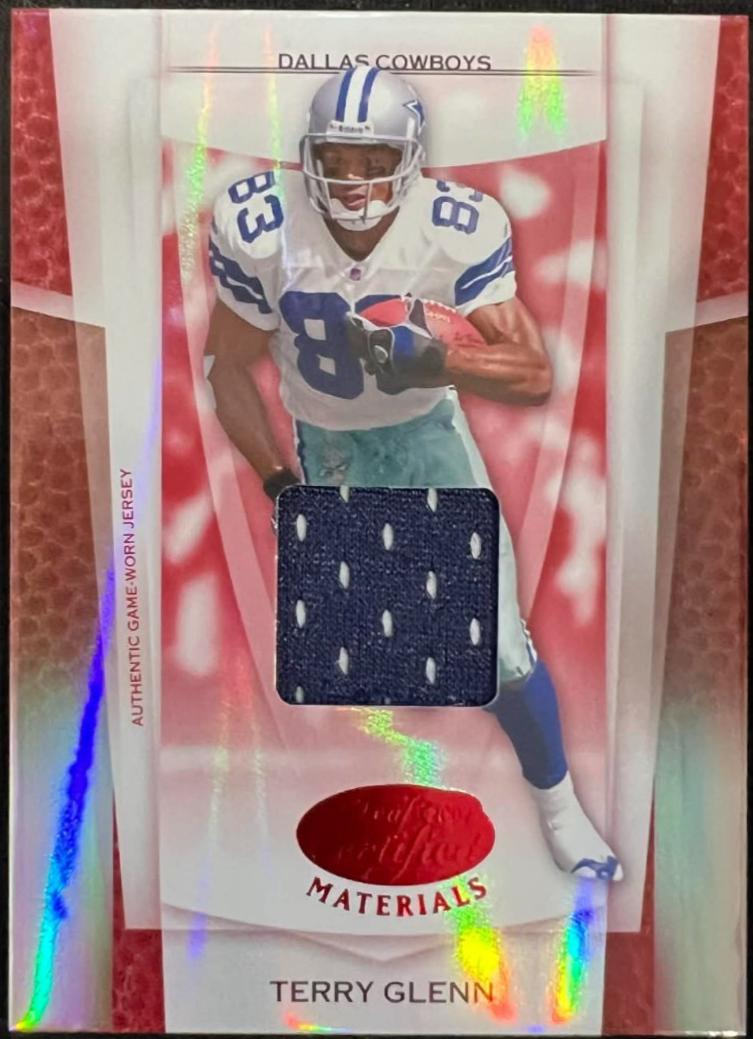 Terry Glenn [Mirror Red Material] #3