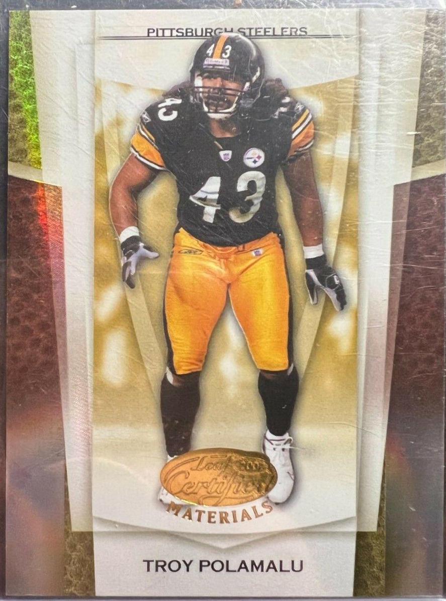 Troy Polamalu [Mirror Gold] #113