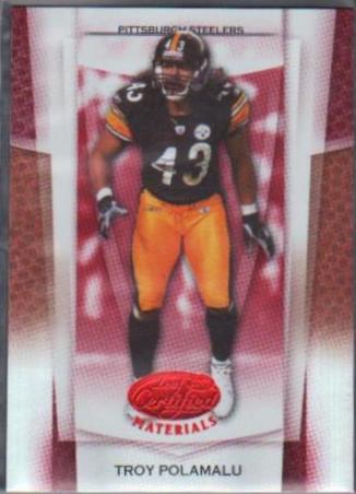Troy Polamalu [Mirror Red] #113