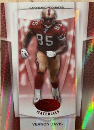 Vernon Davis [Mirror Red] #68