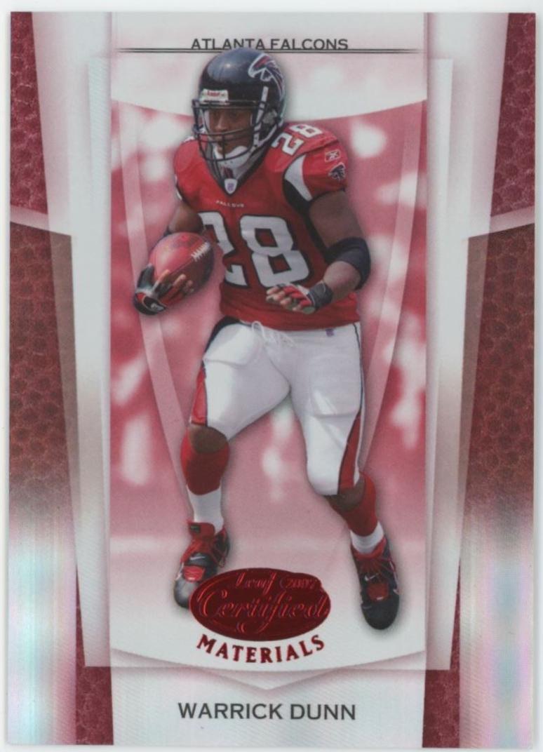 Warrick Dunn [Mirror Red] #38
