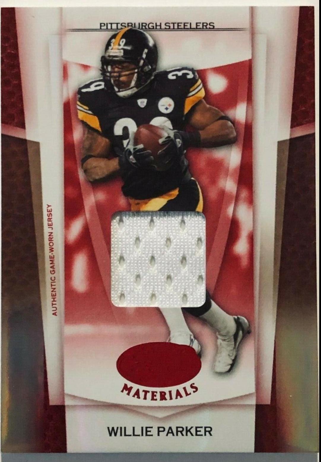Willie Parker [Mirror Red Material] #110