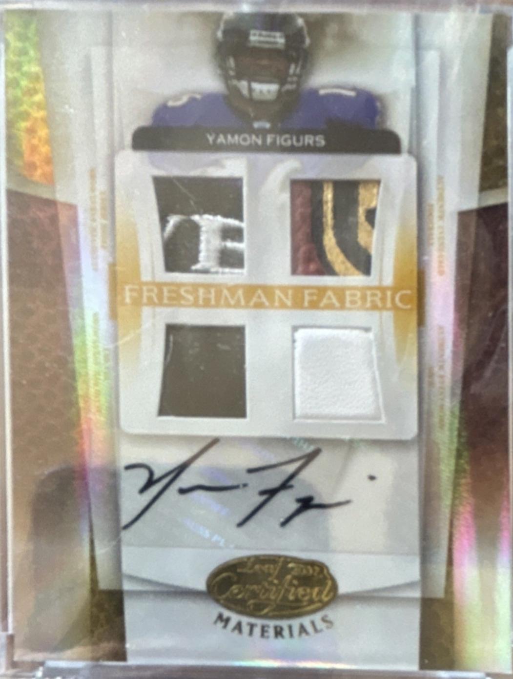 Yamon Figurs [Mirror Gold Material Autograph] #226