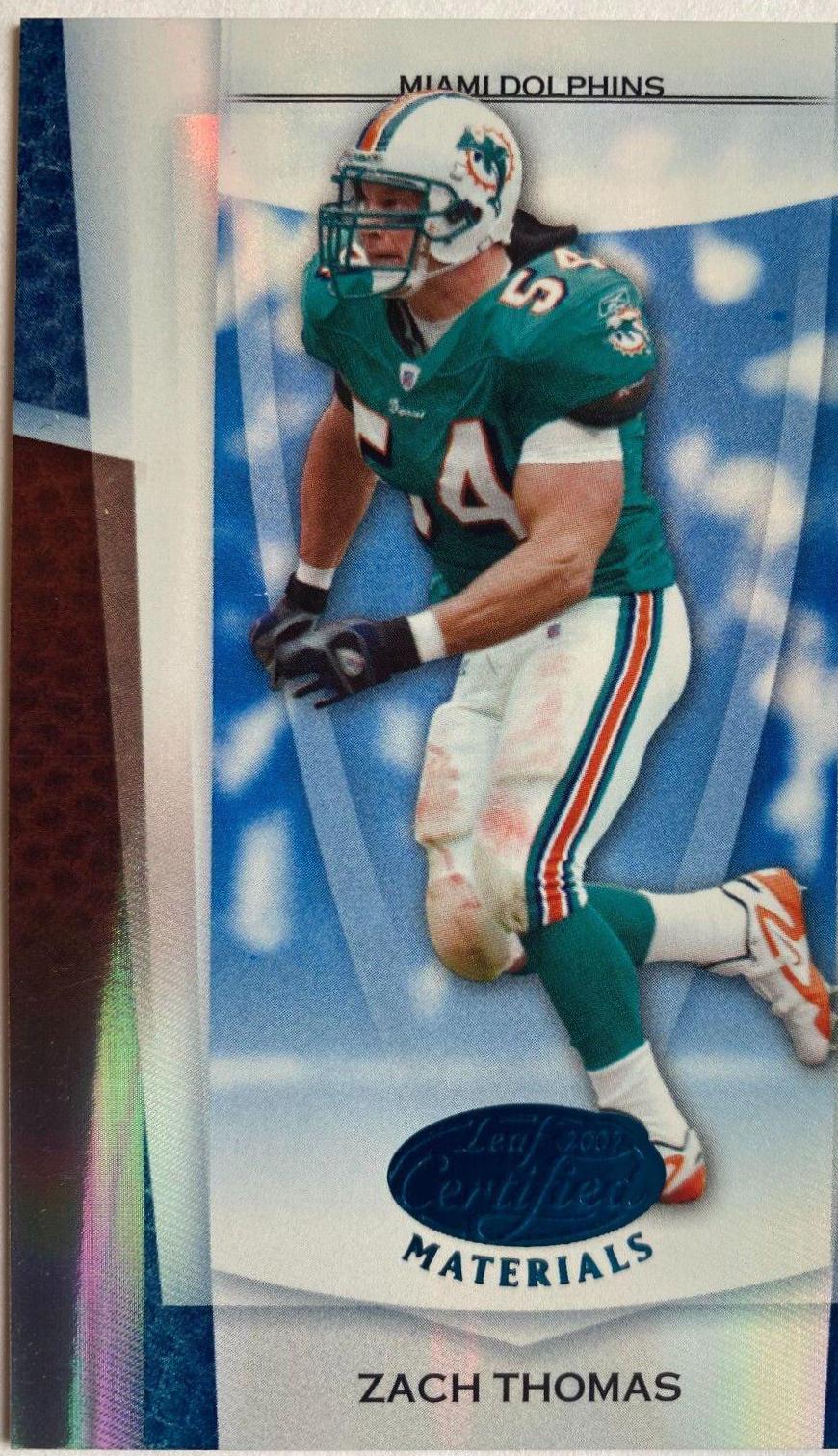 Zach Thomas [Mirror Blue] #83