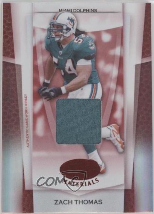 Zach Thomas [Mirror Red Material] #83