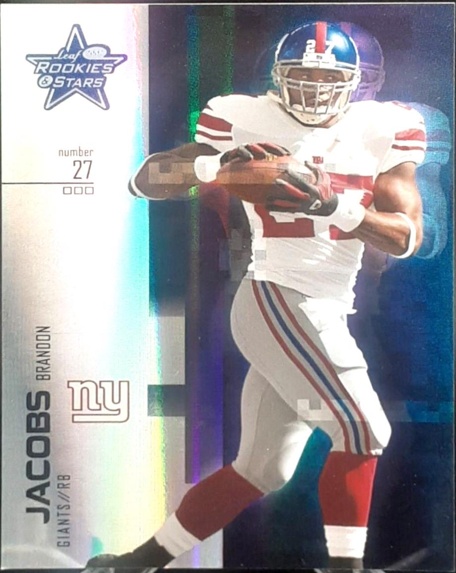 Brandon Jacobs [Silver Holofoil] #7