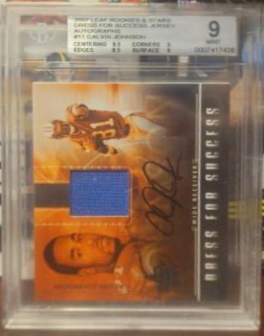 Calvin Johnson [Autograph Gold] #208