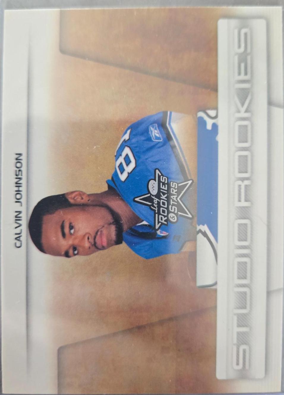 Calvin Johnson [Studio Rookies] #SR-7