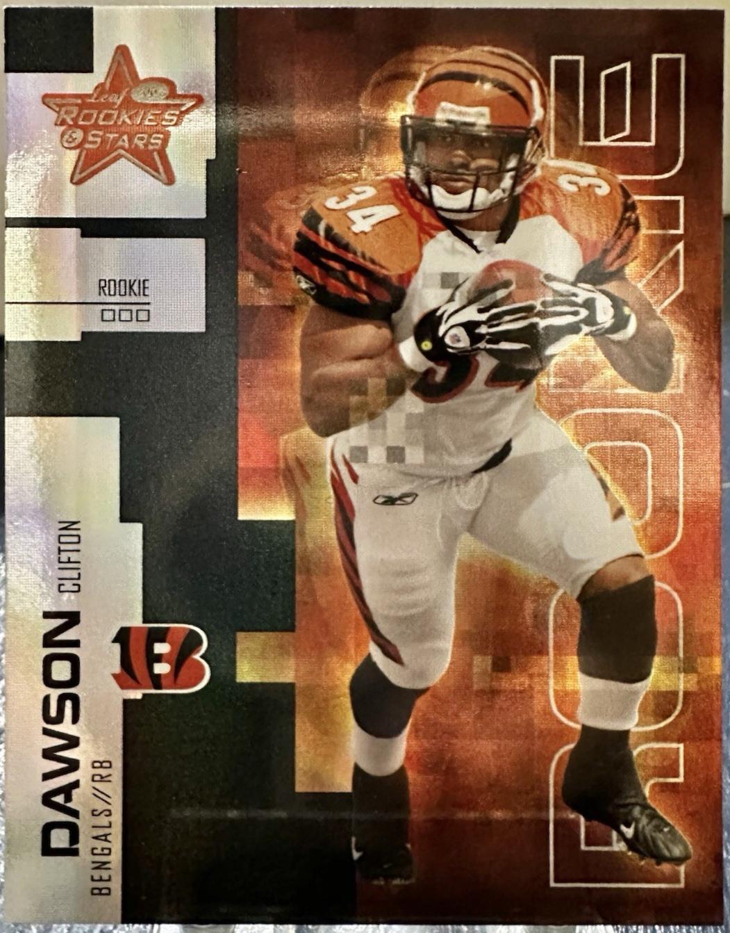 Clifton Dawson [Black Holofoil] #147