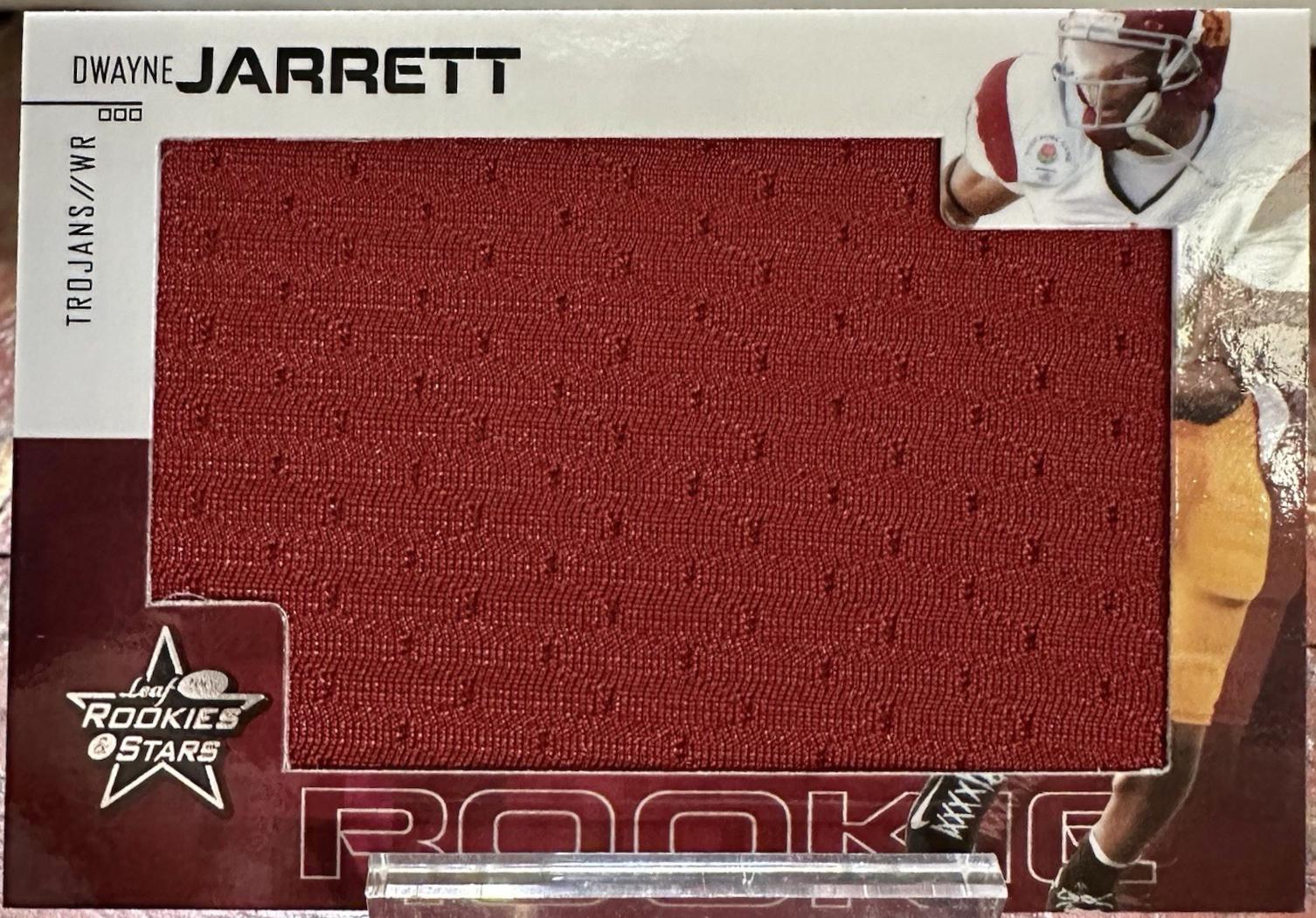 Dwayne Jarrett [Jumbo Jersey Swatch] #232