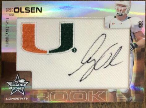 Greg Olsen [College Autograph Gold] #212