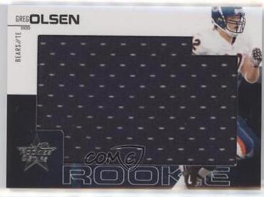 Greg Olsen [Jumbo Jersey Swatch] #212