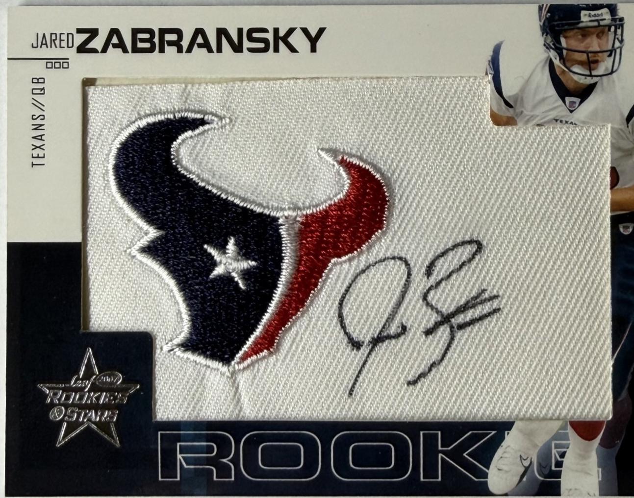 Jared Zabransky [Signed Jersey] #265