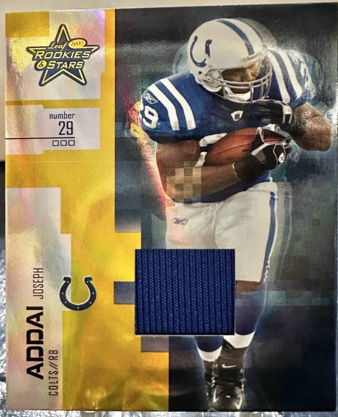 Joseph Addai [Gold] #81