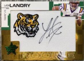 LaRon Landry [College Autograph Emerald] #237