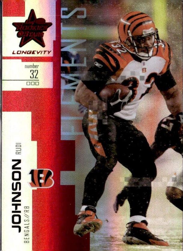 Rudi Johnson [Gold Retail] #110