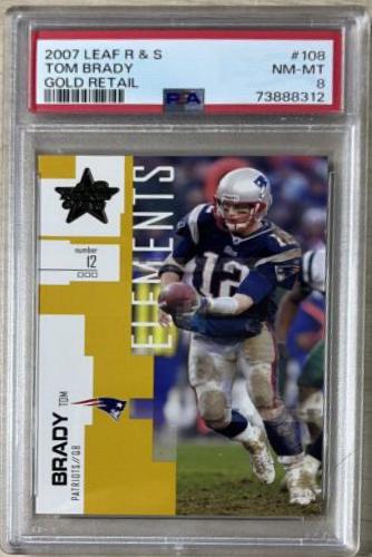 Tom Brady [Gold Retail] #108