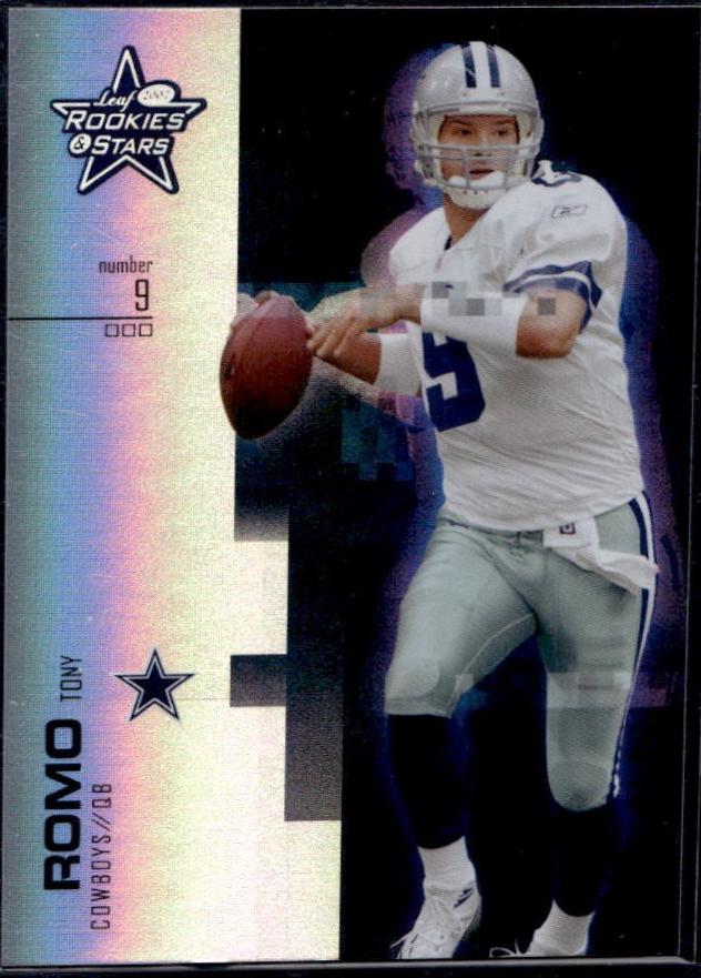 Tony Romo [Silver Holofoil] #1
