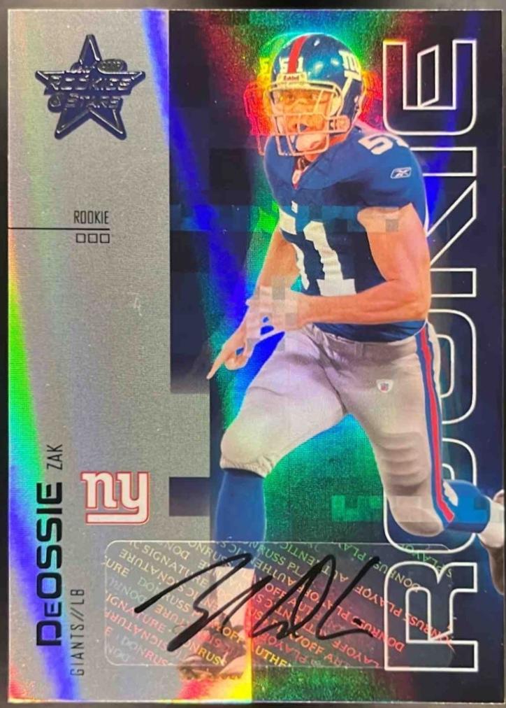Zak DeOssie [Autograph Holofoil] #190