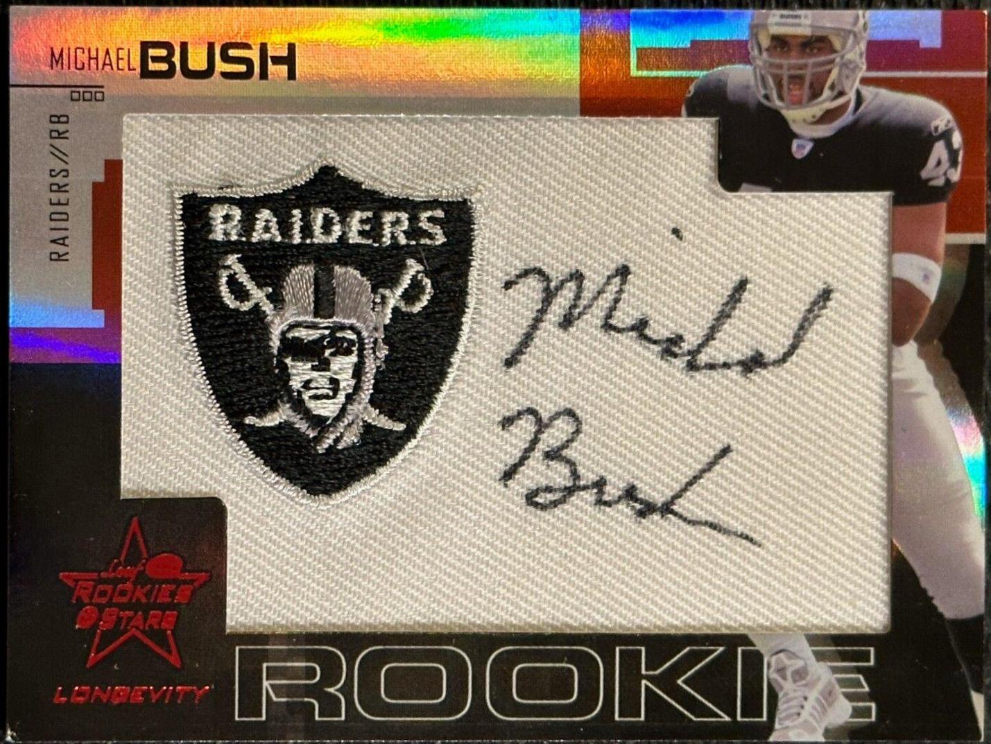 Michael Bush [Jumbo Jersey Swatch] #220