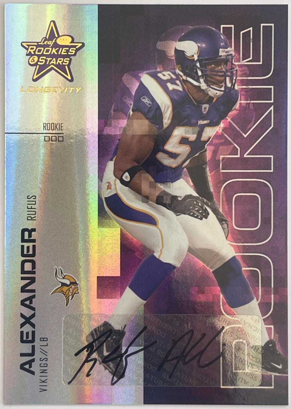 Rufus Alexander [Autograph] #173