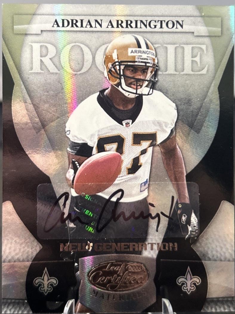 Adrian Arrington [Autograph] #151