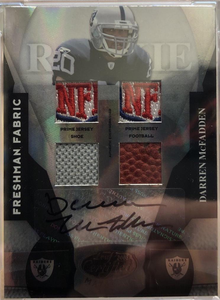 Darren McFadden [Mirror Gold Autograph] #209