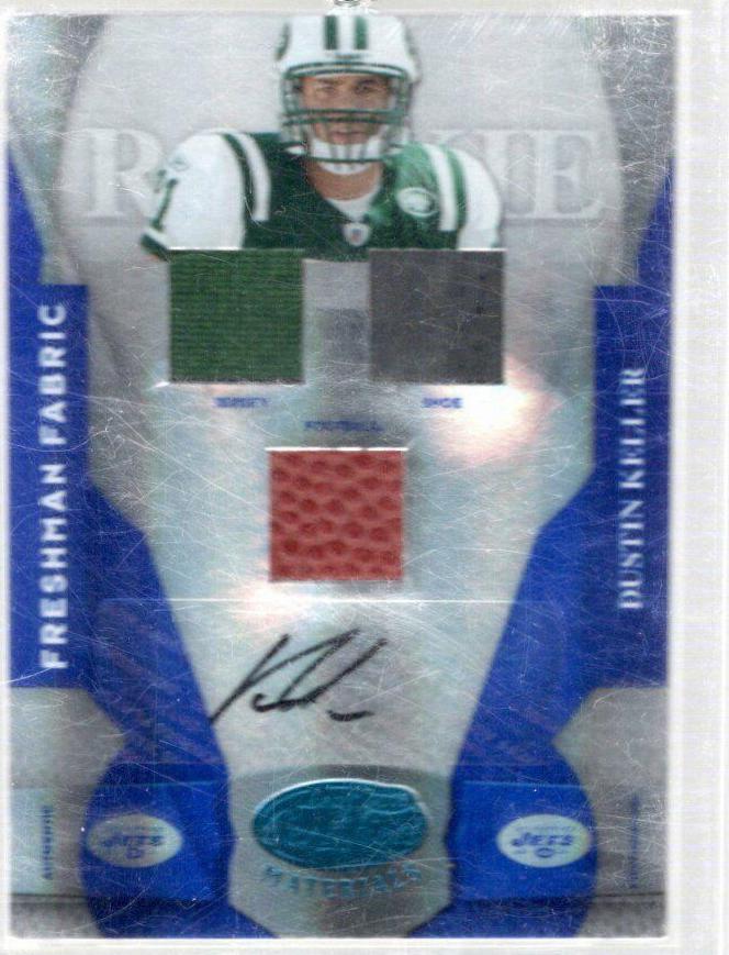 Dustin Keller [Jersey Mirror Blue Autograph] #202