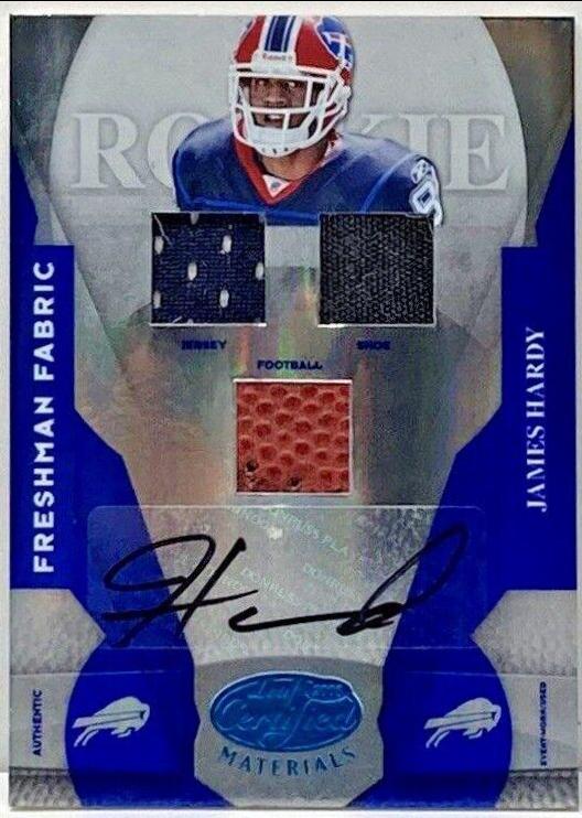 James Hardy [Jersey Mirror Blue Autograph] #226