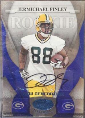 Jermichael Finley [Mirror Blue Autograph] #168