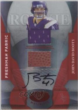 John David Booty [Mirror Gold Autograph] #207