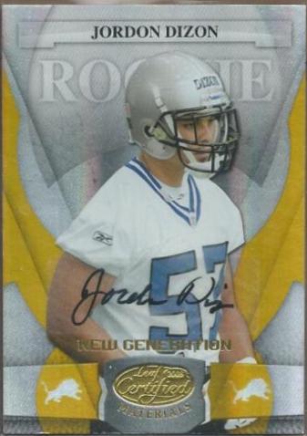 Jordon Dizon [Mirror Gold Autograph] #172