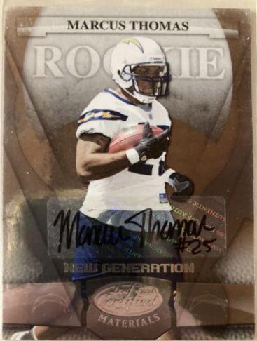 Marcus Thomas [Autograph] #182