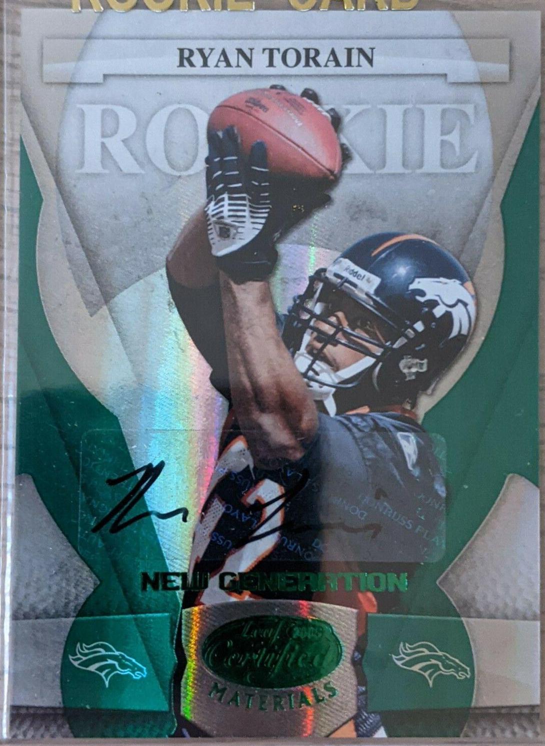 Ryan Torain [Autograph] #191