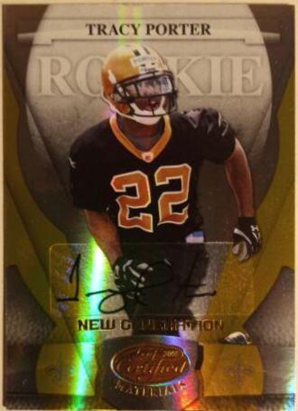 Tracy Porter [Mirror Gold Autograph] #198