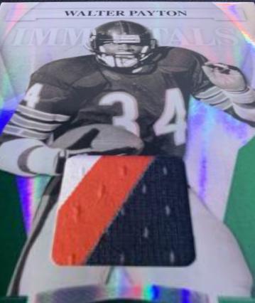 Walter Payton [Mirror Emerald] #255